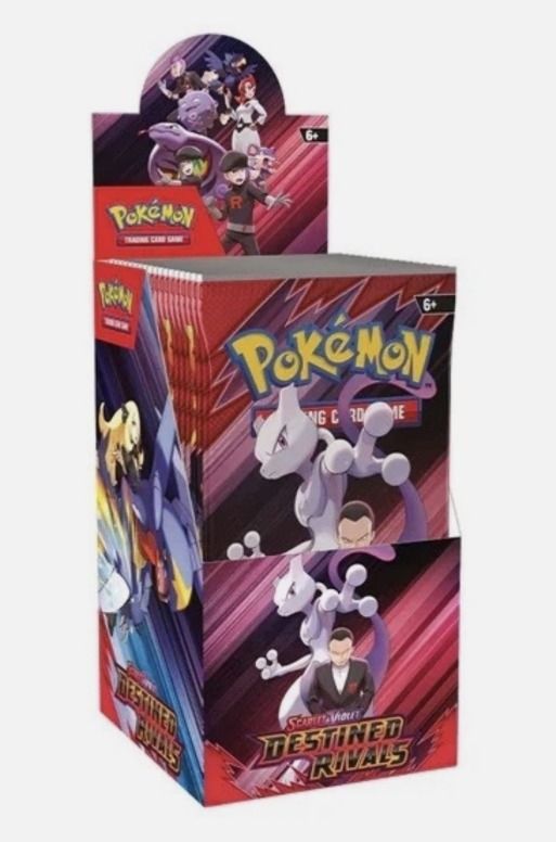 Pokemon Destined Rivals Half Booster Box